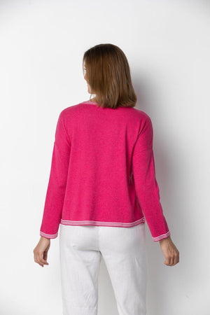 Habitat Spring/Summer 2023 -86411 -Sweater-Fushia - The Coach Pyramids