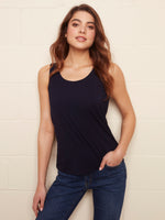 Charlie B Spring/Summer 2022 - Reversible Cami - C1243R - Navy - The Coach Pyramids