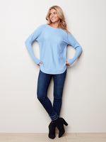 Charlie B - Plushy Knit Sweater - C2170X - The Coach Pyramids