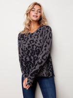 V Neck Basic Sweater - C2279P - The Coach Pyramids