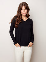 V Neck Basic Sweater - C2279X - The Coach Pyramids