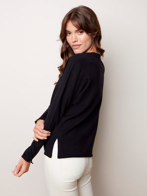 V Neck Basic Sweater - C2279X - The Coach Pyramids