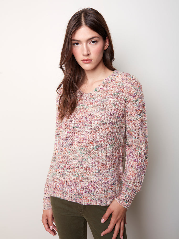 Luna Space Dye Sweater, Women's Sweaters