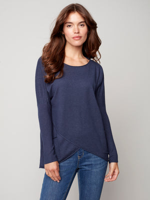 Plushy Knit Sweater - C2385R - The Coach Pyramids