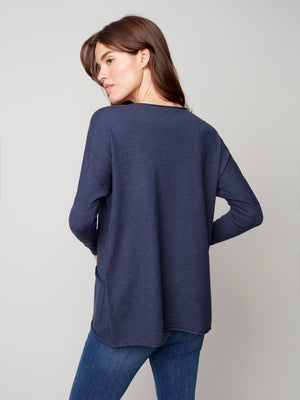 Plushy Knit Sweater - C2385R - The Coach Pyramids