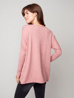 Plushy Knit Sweater - C2385R - The Coach Pyramids