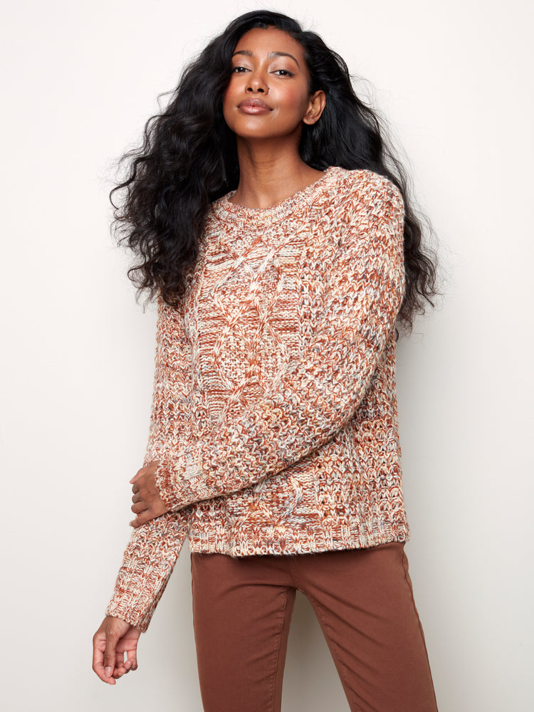 Cable Knit Sweater - C2429 - The Coach Pyramids