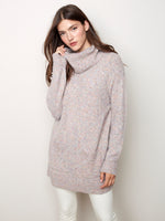 Ombre Cowl Neck Sweater - C2431 - The Coach Pyramids