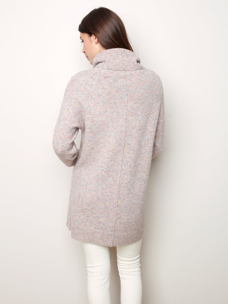 Ombre Cowl Neck Sweater - C2431 - The Coach Pyramids