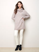 Ombre Cowl Neck Sweater - C2431 - The Coach Pyramids