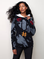 Punch Design Graffiti Hooded Sweater - C2436 - The Coach Pyramids
