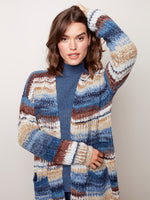 Striped Cardigan - C2438 - The Coach Pyramids