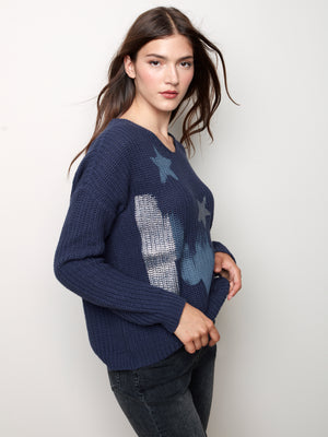 V-Neck Sweater - C2460 - The Coach Pyramids