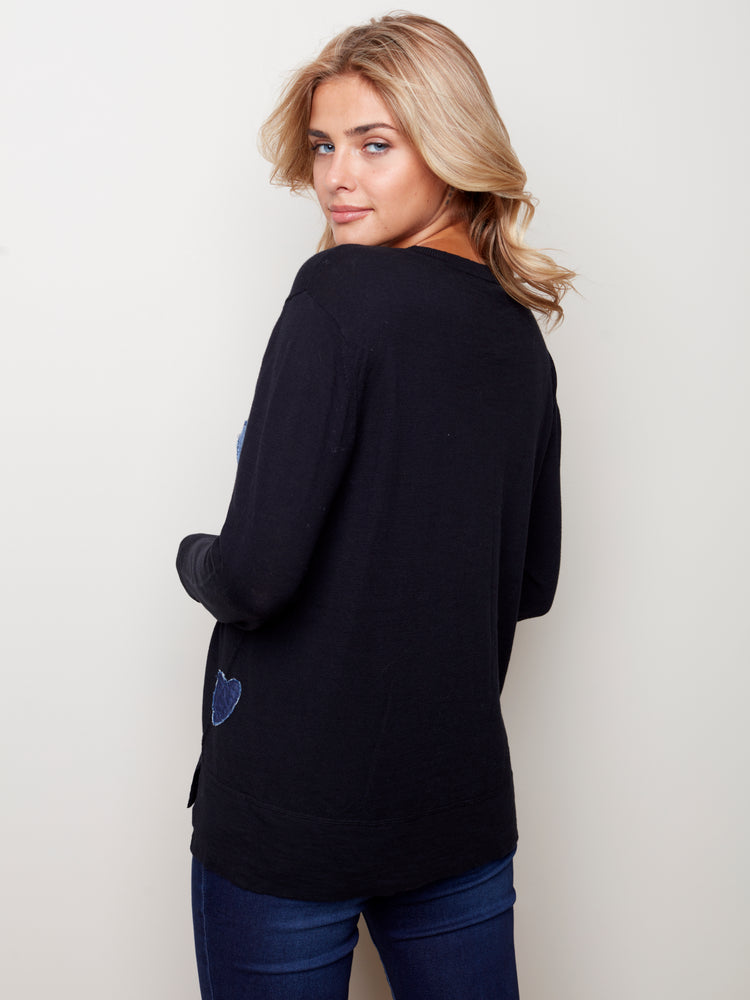 Cotton Knit Sweater - C2473 - The Coach Pyramids