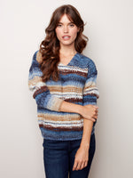 V-Neck Pull Over Sweater - C2479 - The Coach Pyramids