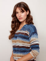 V-Neck Pull Over Sweater - C2479 - The Coach Pyramids