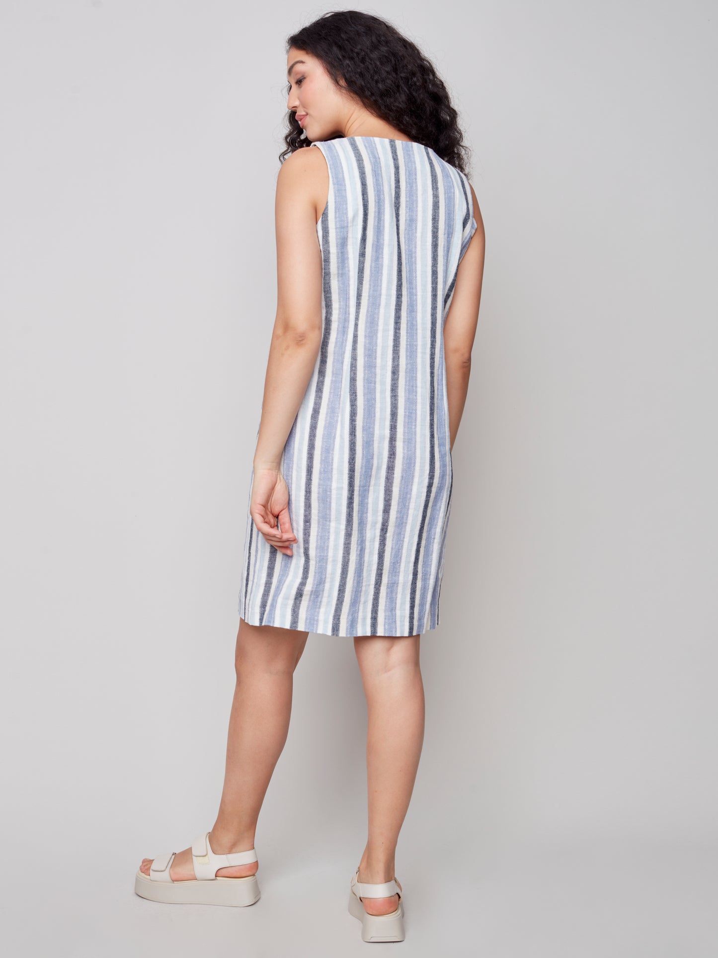 
                  
                    Charlie B Spring/Summer 2023-C3115-571B-Dress-Cerulean - The Coach Pyramids
                  
                