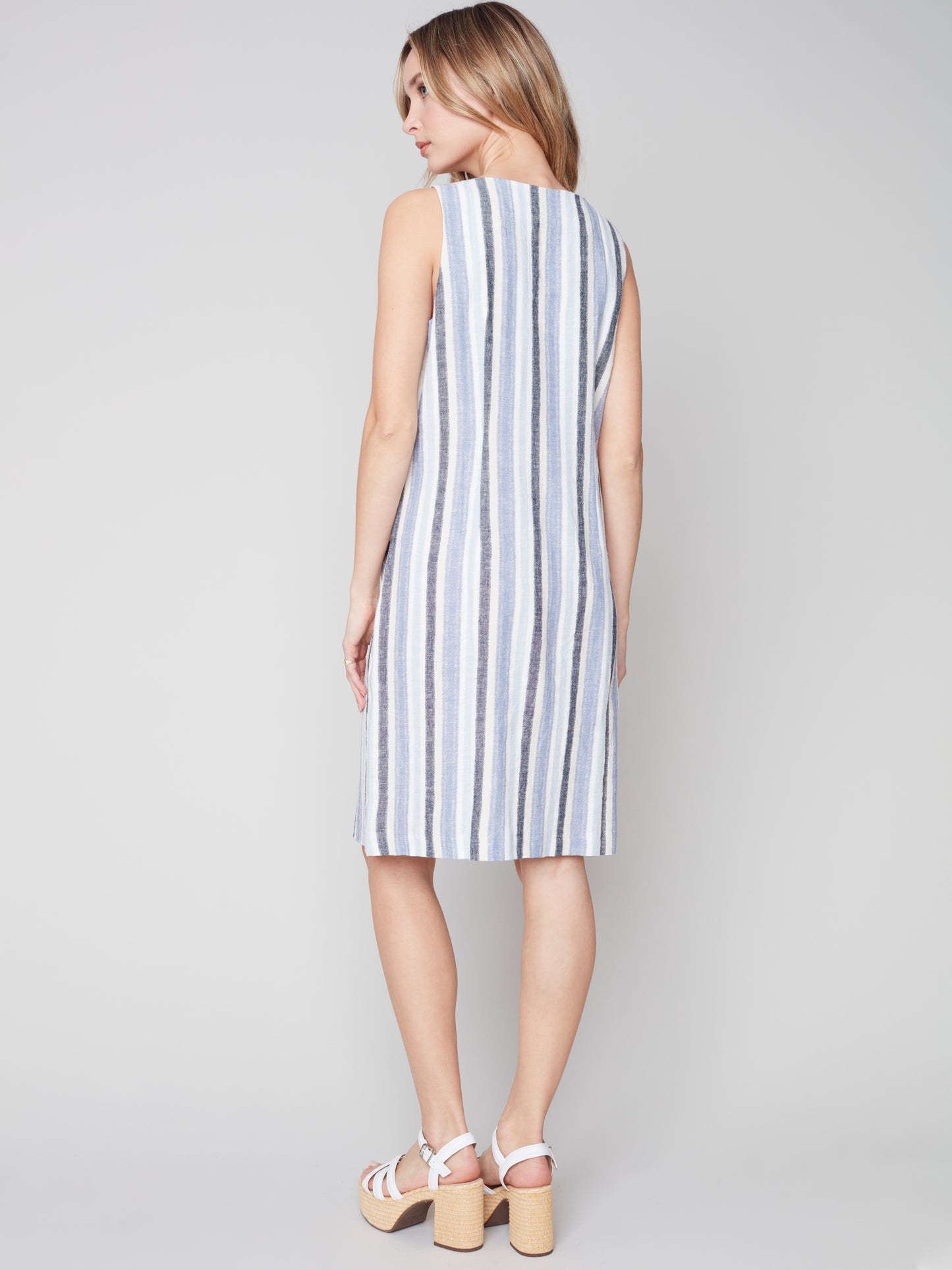 
                  
                    Charlie B Spring/Summer 2023-C3115-571B-Dress-Cerulean - The Coach Pyramids
                  
                