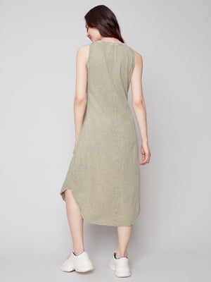 Charlie B Spring/Summer 2023-C3125S-251B-Dress-Celadon - The Coach Pyramids