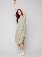 Charlie B Spring/Summer 2023-O3125-251B-Dress-Celadon - The Coach Pyramids