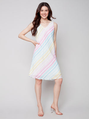 Charlie B Spring/Summer 2023-C3130Z-274C-Dress-Multicolor - The Coach Pyramids