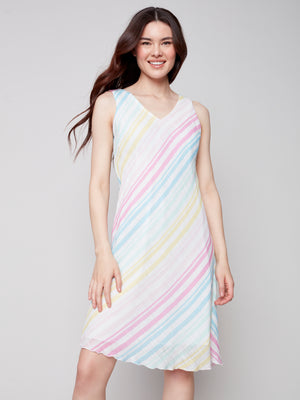 Charlie B Spring/Summer 2023-C3130Z-274C-Dress-Multicolor - The Coach Pyramids