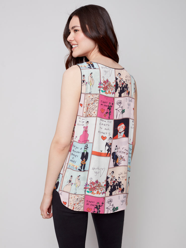 Charlie B Spring/Summer 2023 -C4317RR-788A-Cami-Comic - The Coach Pyramids