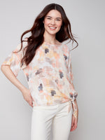 Charlie B Spring/Summer 2023-C4403ZD-274C-Blouse-Abstract - The Coach Pyramids