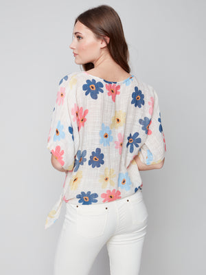 Charlie B Spring/Summer 2023-C4403ZD-274C-Blouse-Daisy - The Coach Pyramids