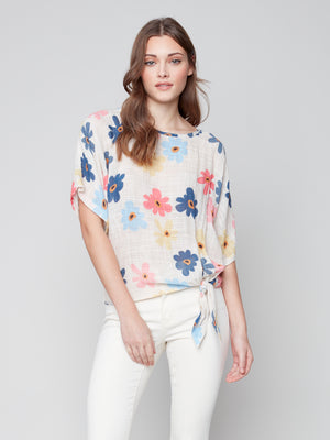 Charlie B Spring/Summer 2023-C4403ZD-274C-Blouse-Daisy - The Coach Pyramids