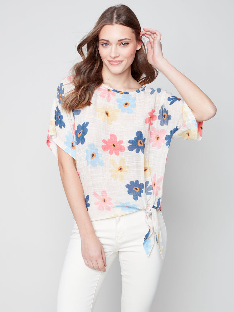 Charlie B Spring/Summer 2023-C4403ZD-274C-Blouse-Daisy - The Coach Pyramids