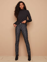 Reversible Printed Jeans - C5235 - The Coach Pyramids