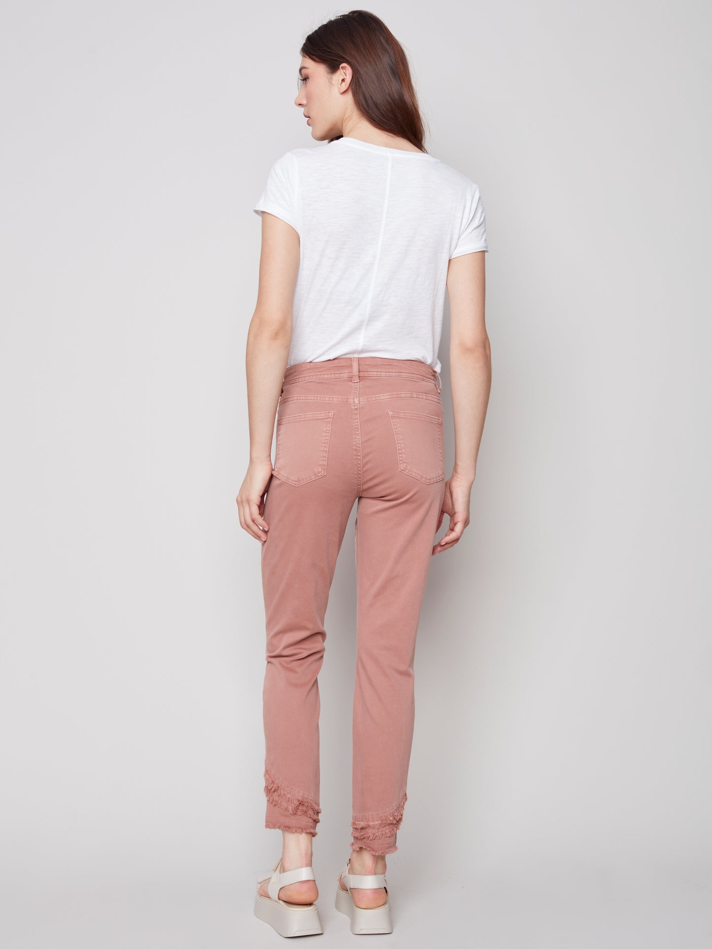 Charlie B Spring/Summer 2023-  Pant-C5273Z-618A-Nougat - The Coach Pyramids