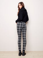 Plaid Pull On Pant - C5292 - The Coach Pyramids