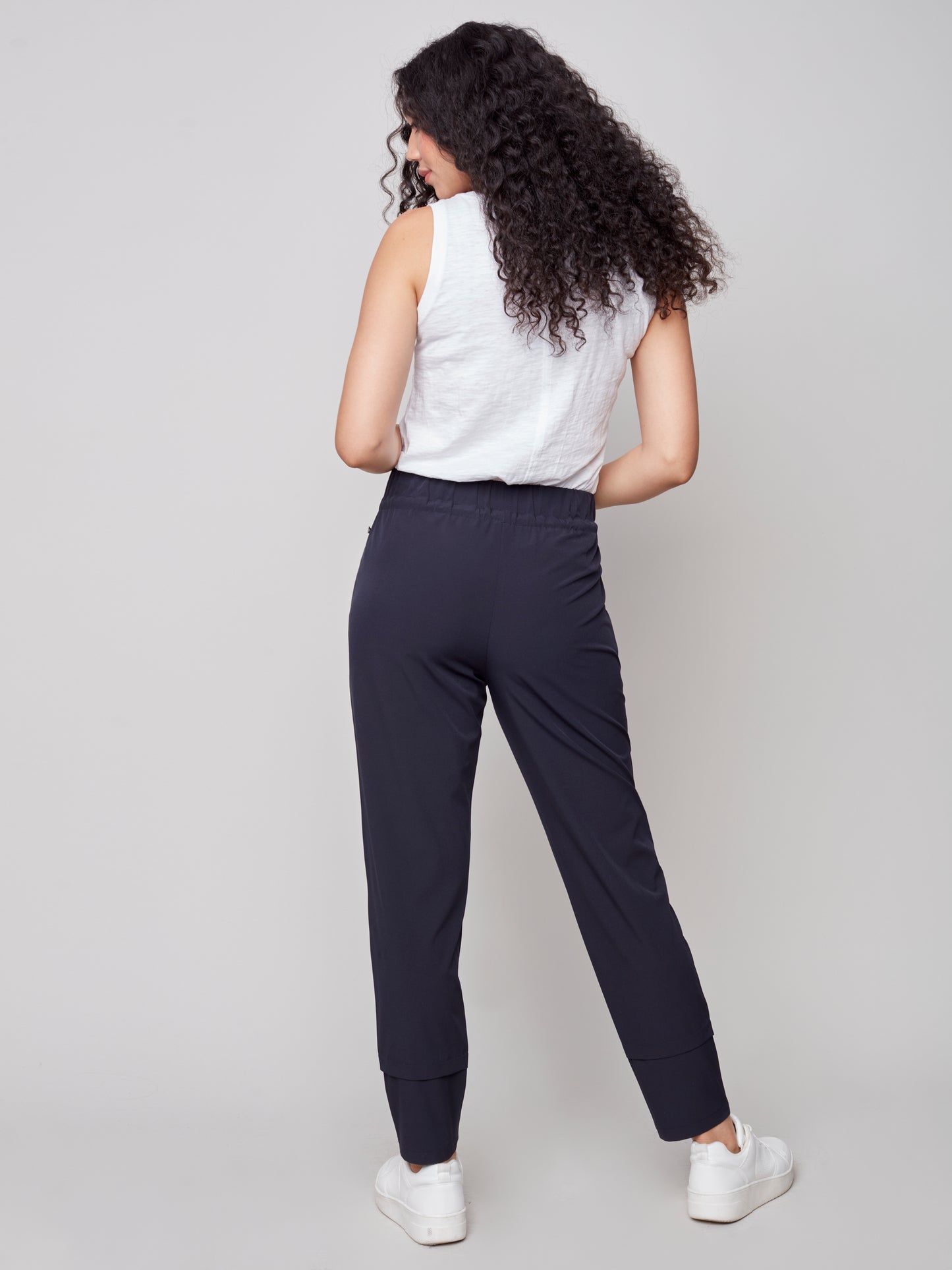 Charlie B Spring/Summer 2023-C5310S -141B -Pants -Navy - The Coach Pyramids