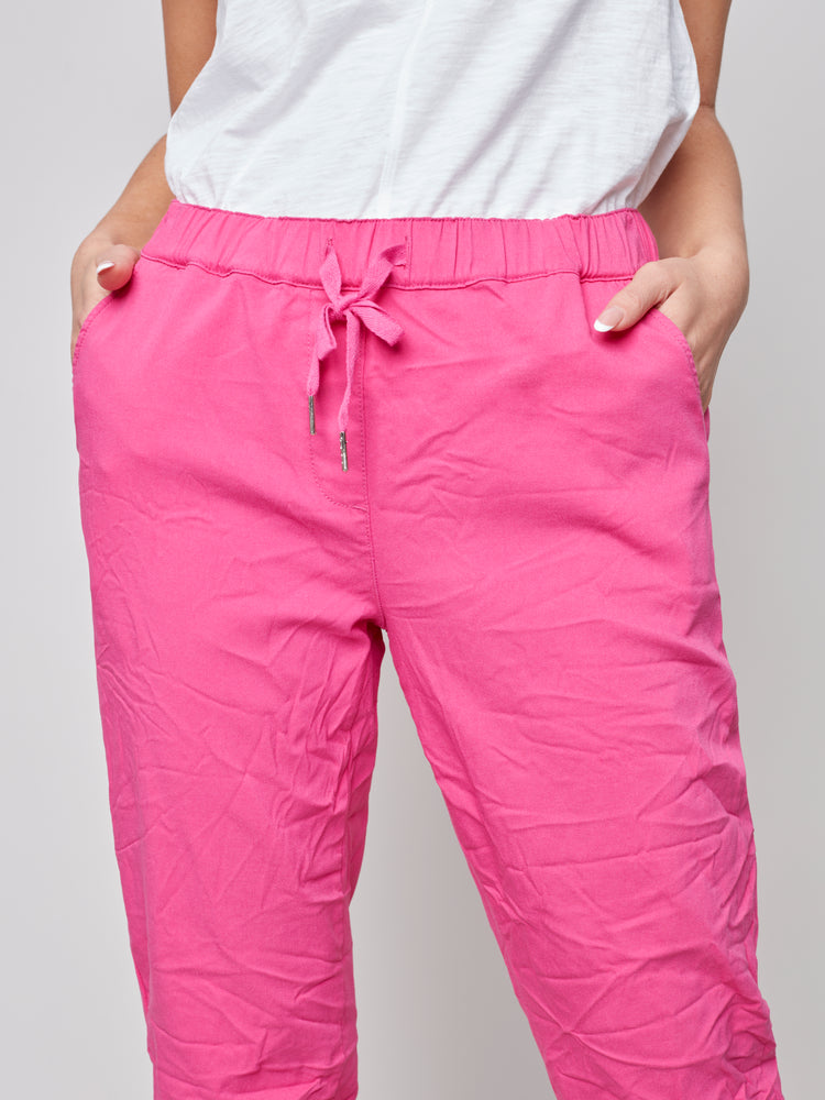 Charlie B Spring/Summer 2023-C5322-577B-Pant-Watermelon - The Coach Pyramids