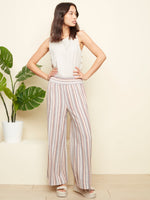 Charlie B Spring/Summer 2022 - Linen Blend Palazzo Pant - Paprika - C5328 - The Coach Pyramids