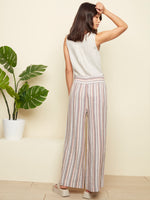 Charlie B Spring/Summer 2022 - Linen Blend Palazzo Pant - Paprika - C5328 - The Coach Pyramids