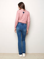 Solid Denim Flare Jean - C5368 - The Coach Pyramids