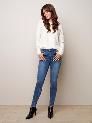 Stretch Denim Jeans - C5370 - The Coach Pyramids