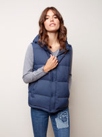 Real Down Vest - C6177R - The Coach Pyramids