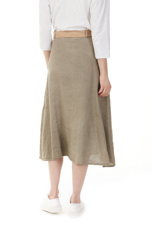 Charlie B Spring/Summer 2021 - Linen Blend Skirt - C7041 - The Coach Pyramids