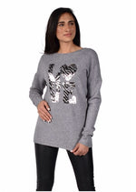 Frank Lyman Winter 2021 - Sweater Top - 214110U - The Coach Pyramids