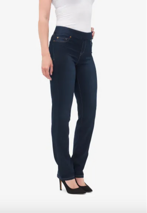 Tribal "Fall" 2020 Dream Jean Straight Leg - Navy Blue 5567O - The Coach Pyramids