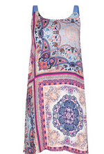 Tribal 6572O REVERSIBLE PRINTED DRESS - The Coach Pyramids