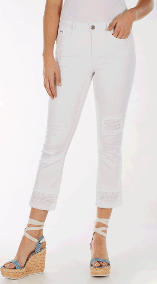 French Dressing Jeans - Olivia Slight Flare Crop - 2774750 - The Coach Pyramids
