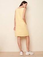 Charlie B Spring/Summer 2022- Crisp Linen Dress - C3115 - Pineapple - The Coach Pyramids