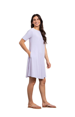 Sympli Spring/Summer 2023 -2895S-1-Dress- Lavender - The Coach Pyramids